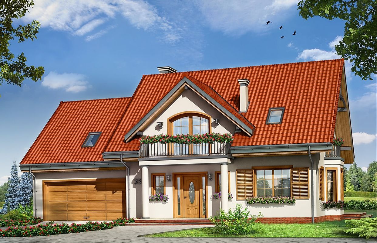 Проект дома FAH-4858-64